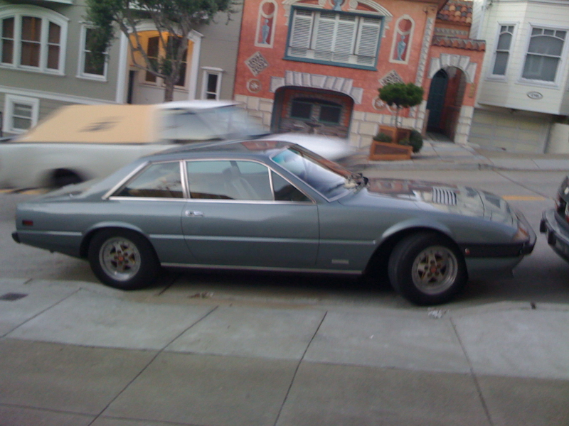 Illustration for article titled DOTS-O-Rama Sunday, San Francisco Edition: 1978 Ferrari 400